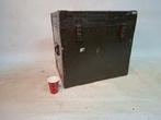 Kist - Hout, Metaal - Legerkist 1950/60
