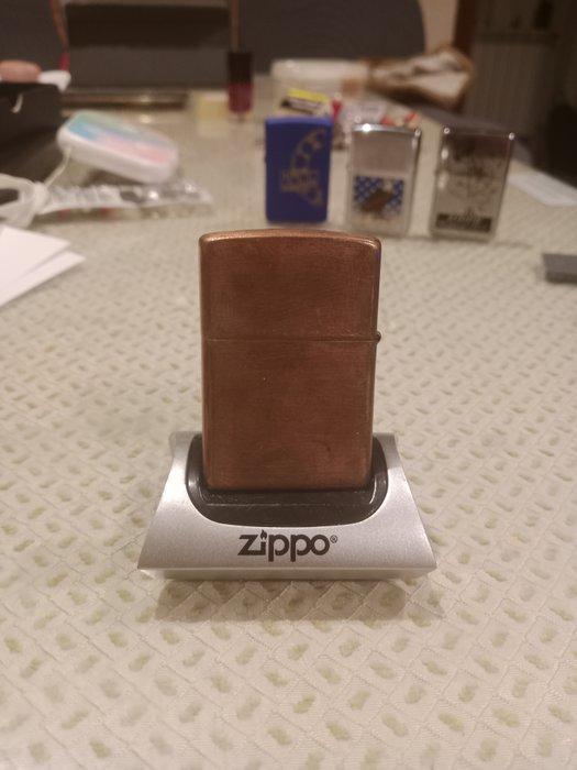 Zippo - Zonder Minimumprijs - Zakaansteker - Messing, Verzamelen, Rookartikelen, Aanstekers en Luciferdoosjes