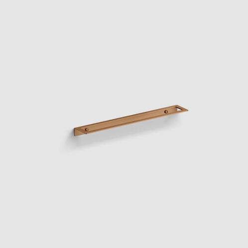 Handdoekrek Clou Fold 45 cm Brons Geborsteld PVD, Doe-het-zelf en Bouw, Sanitair, Bad, Nieuw, Ophalen of Verzenden
