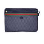 Gucci - Vintage Black Monogram Canvas Portfolio Document