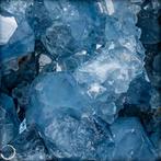 Natuurlijke celestiet-Druse Hemelsblauwe schat uit de aarde-, Verzamelen, Mineralen en Fossielen