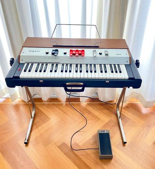 Elgam - 2049 - Portable Electronic Combo Organ - - - Orgue, Muziek en Instrumenten, Blaasinstrumenten | Blokfluiten