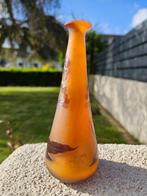 Emile Gallé - Emile Gallé - Vaas - Glas - Vaas gallé met, Antiek en Kunst