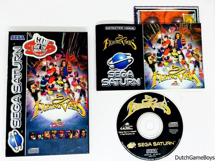 Sega Saturn - Fighting Vipers, Games en Spelcomputers, Games | Overige, Gebruikt, Verzenden