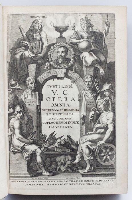 Lipsio - Opera Omnia - 1637, Antiek en Kunst, Antiek | Boeken en Manuscripten