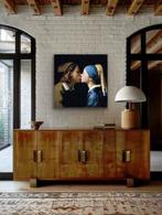 Eric Brumette - KISS ME VERMEER - Toile L, Antiek en Kunst