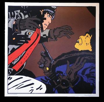 Pratt, Hugo - 1 Offset Print - Corto Maltese - Corto pistola beschikbaar voor biedingen
