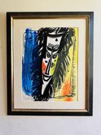 Charles Eyck (1897-1983) - Masker, Antiek en Kunst, Kunst | Schilderijen | Modern