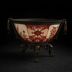 Grande coupe Kutani Meiji (1890–1912) – signée   –