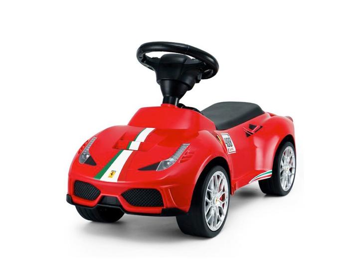 Ferrari 488 GTE, Loopauto met leder zitje, Kinderen en Baby's, Speelgoed | Buiten | Accuvoertuigen, Nieuw, Ophalen of Verzenden