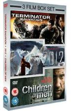 2012/Terminator Salvation/Children of Men DVD (2010) John, Zo goed als nieuw, Verzenden