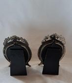 Fotolijst (2) - Tin - 2 stuks art deco lijstjes, Antiek en Kunst