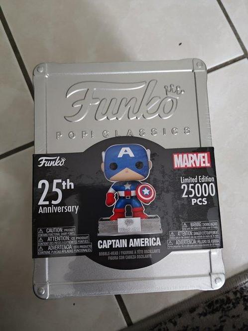 Funko  - Funko Pop Funko pop Captain America 25.000Le 25th, Antiquités & Art, Antiquités | Jouets