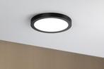 Paulmann LED paneel opbouw 22 Watt rond 30cm mat zwart 2700K, Huis en Inrichting, Lampen | Plafondlampen, Nieuw, Trendy verlichting