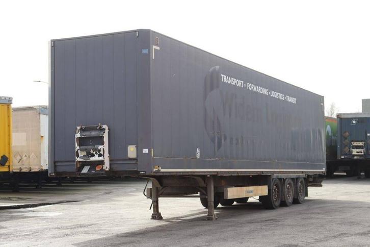 Veiling: Gesloten Oplegger Krone SD, Auto's, Vrachtwagens, Ophalen