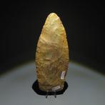 Neolithisch Steen Speerpunt. ca. 1000 voor Christus. 18,5 cm