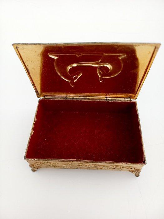 Doos - vintage - Messing - Pépite Art Déco : Petit C, Antiquités & Art, Curiosités & Brocante