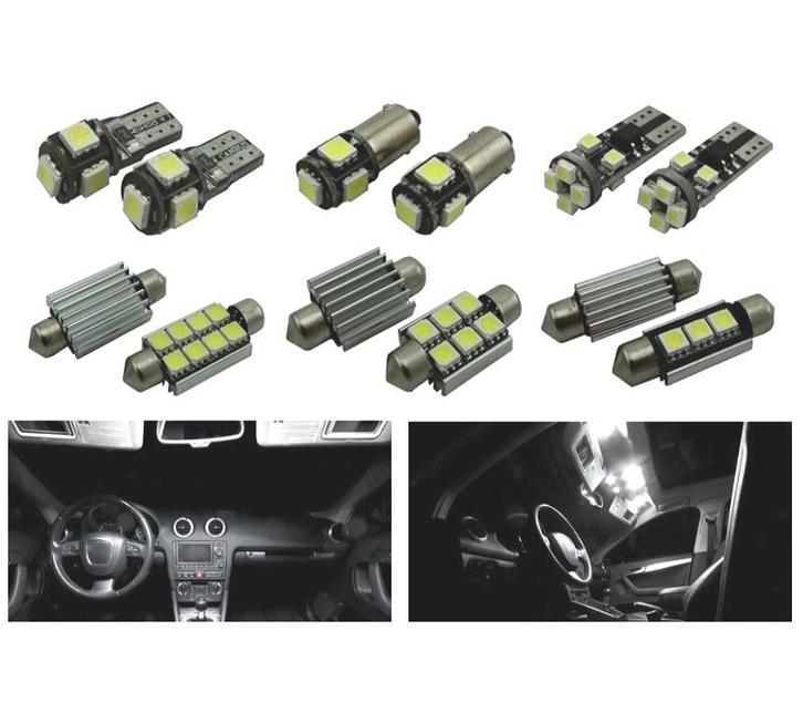 KIT 26 AMPOULES LED INTÉRIEUR POUR AUDI A3 S3 8L 96-03, Auto-onderdelen, Verlichting, Verzenden