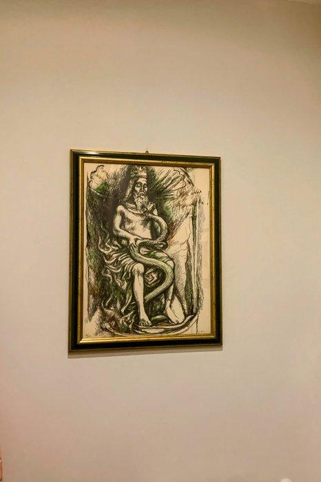 Renato Guttuso (1911-1987) - Re Palermo - (Opera pubblicata, Antiek en Kunst, Antiek | Overige Antiek