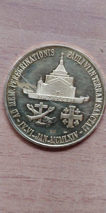 Vaticaan. Paulus VI (AD 1963-1978). Medagli in argento, 1964, Postzegels en Munten, Munten en Bankbiljetten | Toebehoren