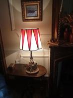 Lampe de table avec figurine - Porcelaine