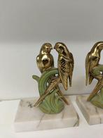 Boekensteunen (2) - Zinklegering, Marmer - Serre-livres Art