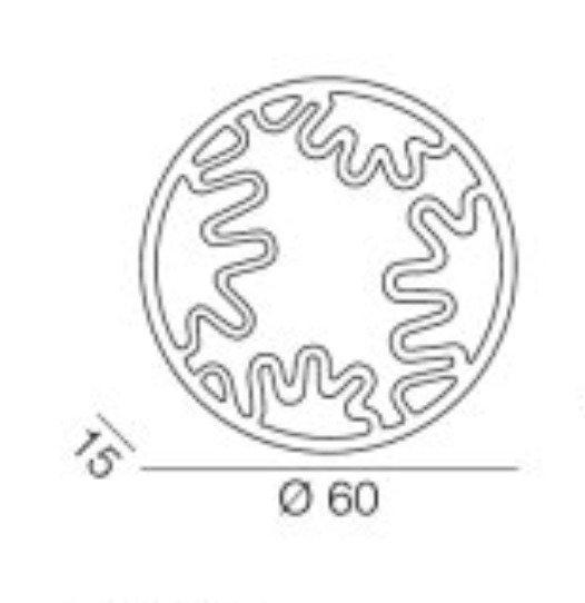 KDLN - Alessandro Mendini - Wandlamp (2) - Mandala - Glas,, Antiquités & Art, Antiquités | Éclairage