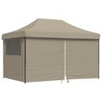 Pop-up Partytent Taupe | Tweede Kansje OP=OP, Tuin en Terras, Partytenten, Partytent, Minder dan 4 meter, Nieuw, Opvouwbaar