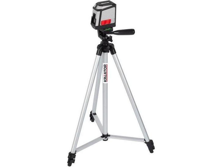 Kreator KRT706300 - Kruislijnlaser - Zelfnivellerend 12 m, Huis en Inrichting, Woonaccessoires | Overige, Nieuw, Verzenden