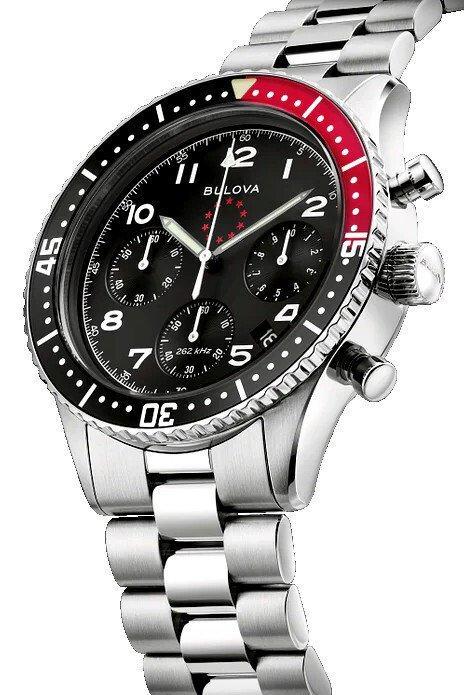 Bulova - Marine Star Marine Star Crono - 150 Anniversario, Handtassen en Accessoires, Horloges | Heren