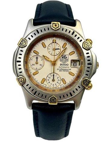 TAG Heuer - 2000 Automatic Professional Chronograph Steel beschikbaar voor biedingen