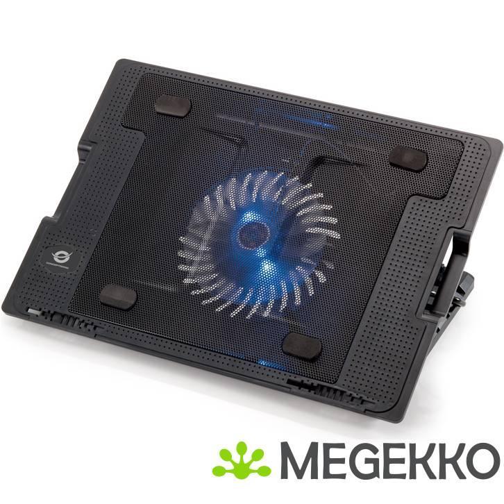 Conceptronic Opvouwbare koelstand voor notebooks, Computers en Software, Computerkoelers, Nieuw, Verzenden