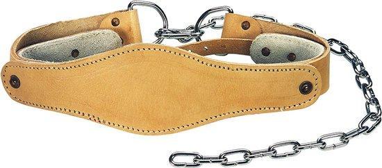 Tunturi Nek Trainingsriem - Nek lifting belt - Leer - Met, Sport en Fitness, Fitnessmaterialen, Ophalen of Verzenden