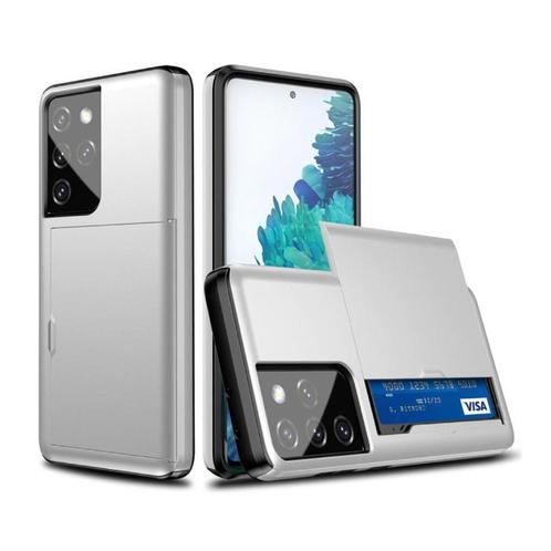 Samsung Galaxy S6 Edge - Wallet Card Slot Cover Case Hoesje, Telecommunicatie, Mobiele telefoons | Hoesjes en Screenprotectors | Samsung