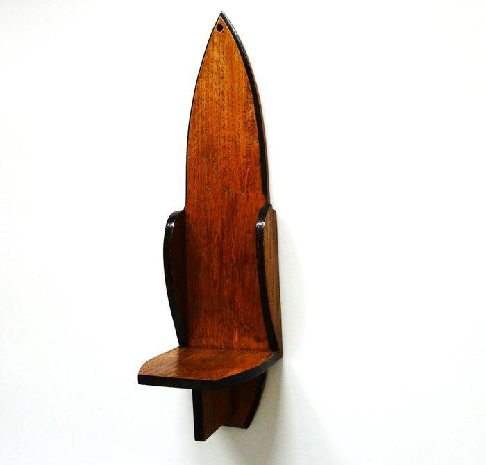 Handvervaardigd - Wandtafel - Een unieke Amsterdamse School, Antiquités & Art, Art | Objets design