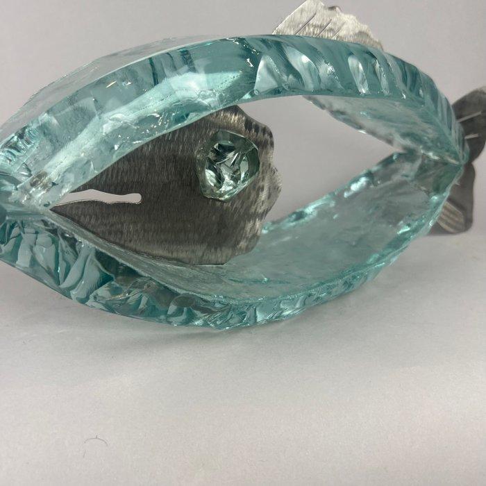 Andrzej Rafalski - glass fish - hand made, Antiquités & Art, Art | Objets design