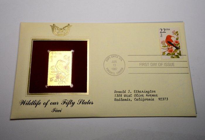 Verenigde Staten. Medal Wildlife of our Fifty States - Iiwi, Timbres & Monnaies, Monnaies | Europe | Monnaies non-euro