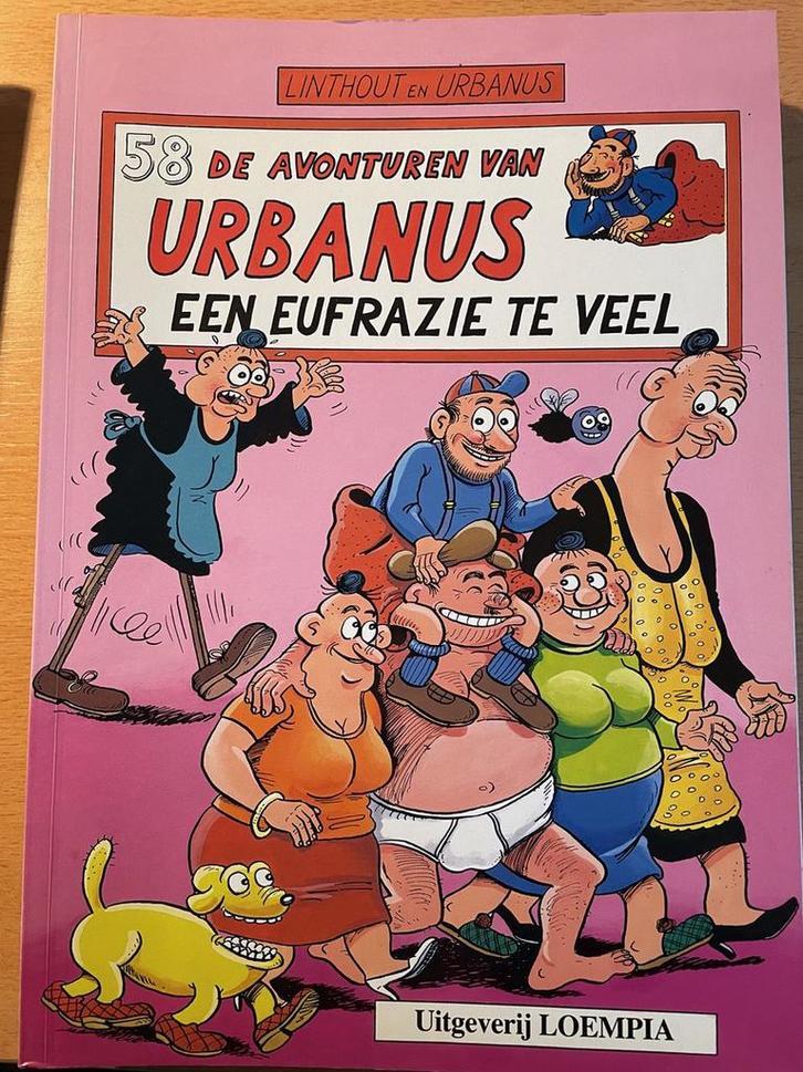 URBANUS 058 EEN EUFRAZIE TEVEEL 9789067713702, Boeken, Stripverhalen, Gelezen, Verzenden