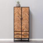 Mangohouten Kast Kjeld 80 cm, Huis en Inrichting, Kasten | Overige, Verzenden, Nieuw