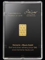 2,5 gram - Goud .999 - Heimerle + Meule, Germany - Verzegeld
