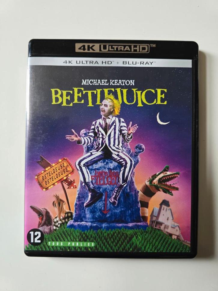 BEETLEJUICE (4K ULTRA HD + BLURAY), Cd's en Dvd's, Blu-ray, Gebruikt