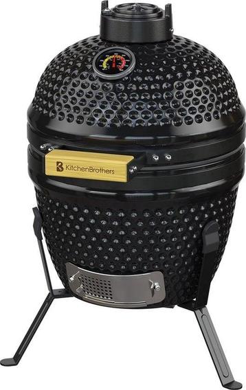 Tweedekans | KitchenBrothers Kamado BBQ - Houtskool - 13inch beschikbaar voor biedingen