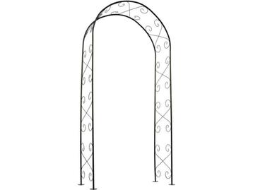 Nature Rozenboog - Metalen pergola - H230 x B100 x D37 cm -, Verzenden