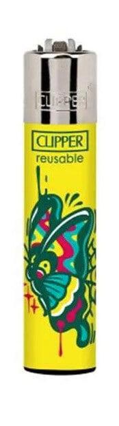 Clipper Aansteker - Animal Mix 5B  Geel, Verzamelen, Rookartikelen, Aanstekers en Luciferdoosjes, Nieuw, Verzenden