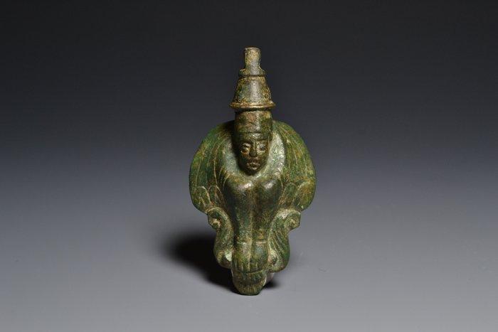 Oud-Romeins, Republiek Brons Sphinx., Antiek en Kunst, Antiek | Overige Antiek