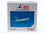 Schaal 1:500 Herpa 503723 Boeing 757-200 TACV - Cabo Verd..., Ophalen of Verzenden, Zo goed als nieuw