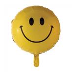 Helium Ballon Emoji Smile 45cm leeg, Verzenden