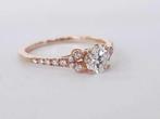 Bague de fiançailles - 18 carats Or rose - 0.71ct. tw.