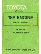 1977 TOYOTA MOTOR WERKPLAATSHANDBOEK ENGELS, Auto diversen, Handleidingen en Instructieboekjes