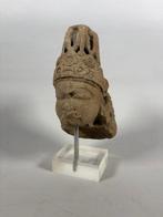 Gupta. Inde Steen Beeldhouwwerk van Shiva - 28 cm